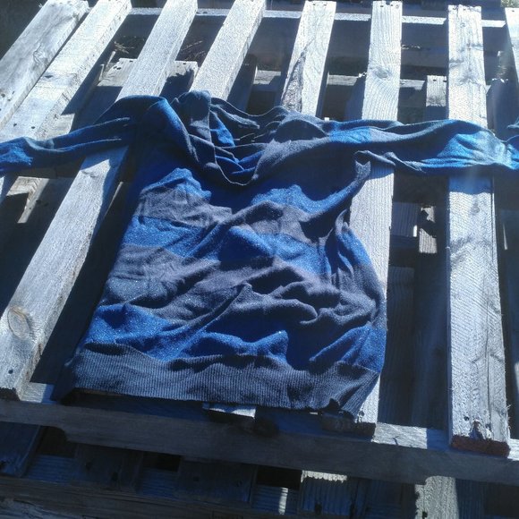 Sparkly glitter stripe sweater - Picture 1 of 4